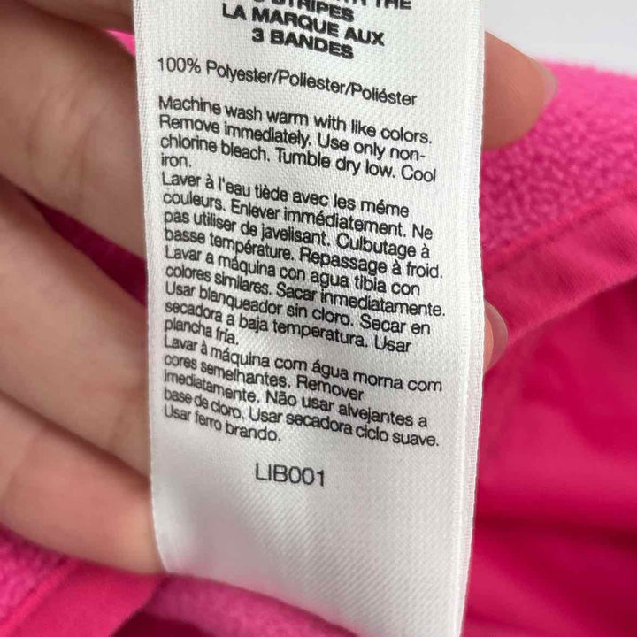 Size XL Adidas Pink Fleece Shirt