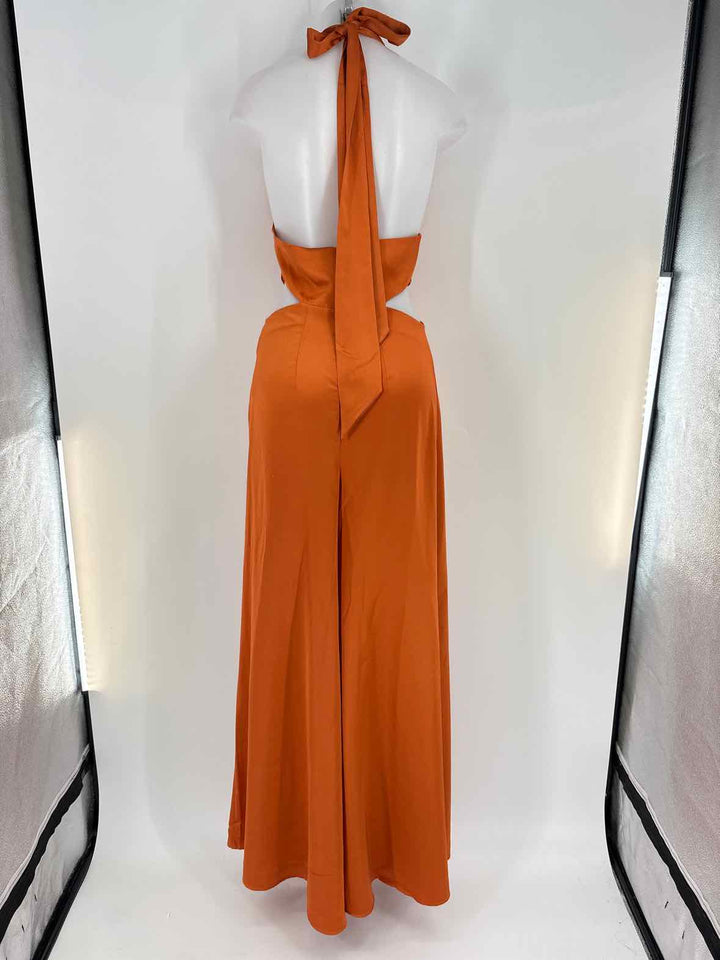 Size 6 Asos Orange Dress
