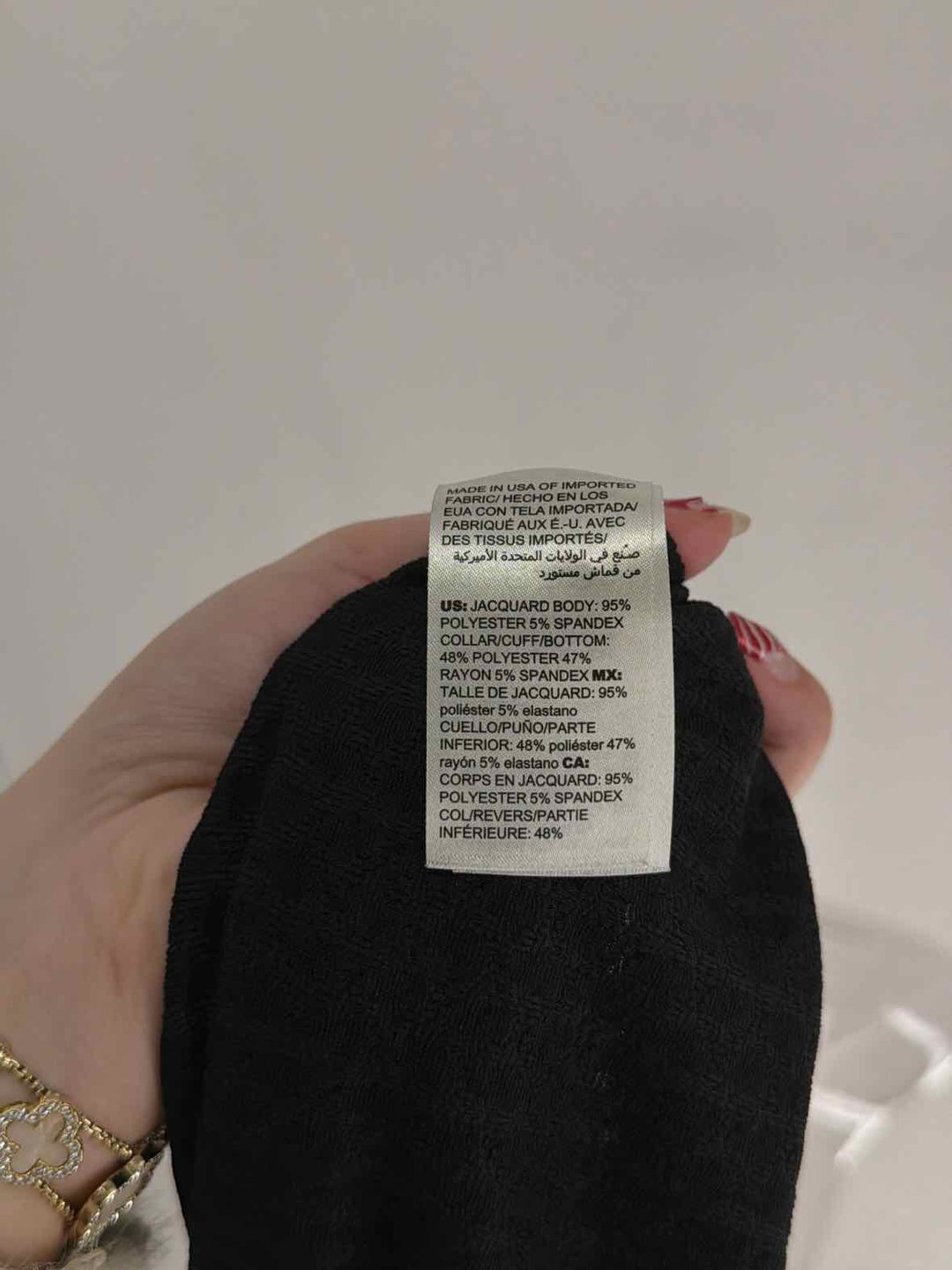 Size L Chico's Black Sweater