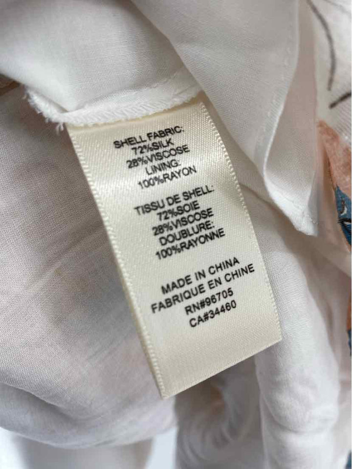 Size 10 REBECCA TAYLOR White Dress