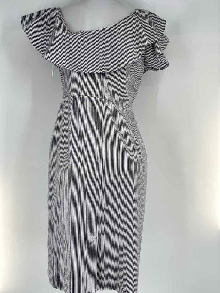 Size 8 Banana Republic Black/White Dress