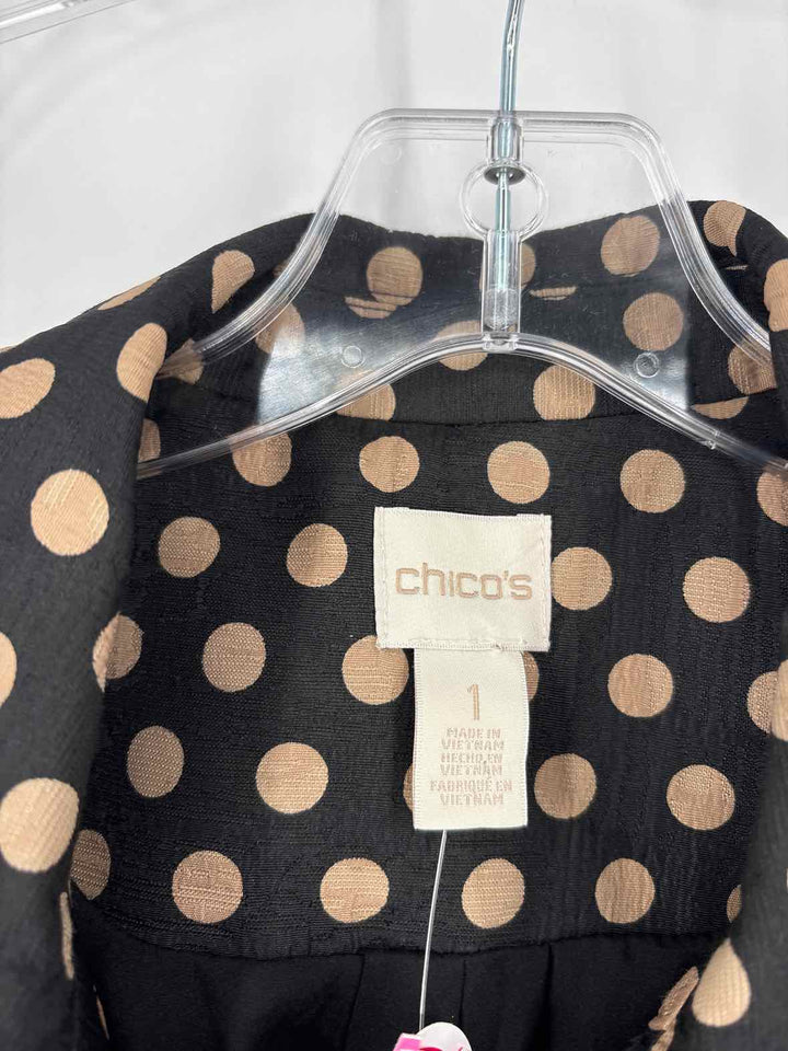 Size M Chico's Black Jacket