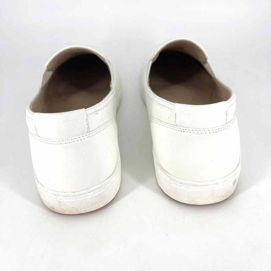 Shoe Size 10 A NEW DAY White Leather Sneakers