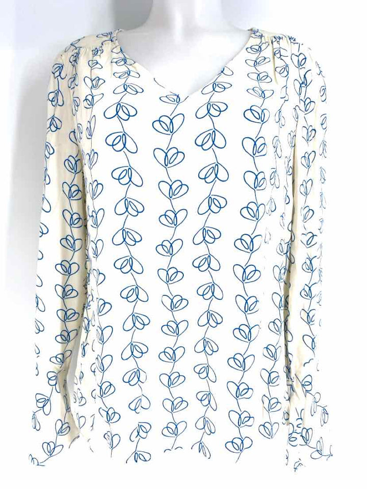 Size 8 Boden Blue Shirt