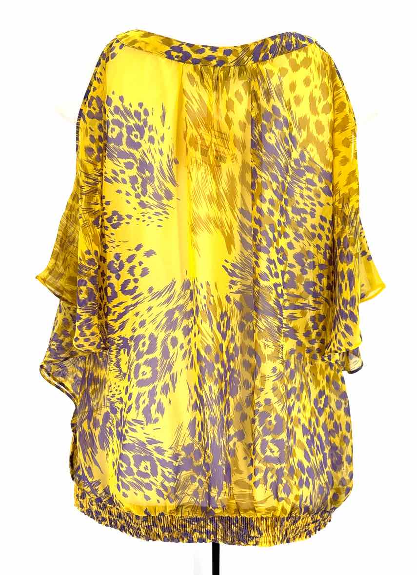 Size M Jennifer Lopez Yellow Shirt