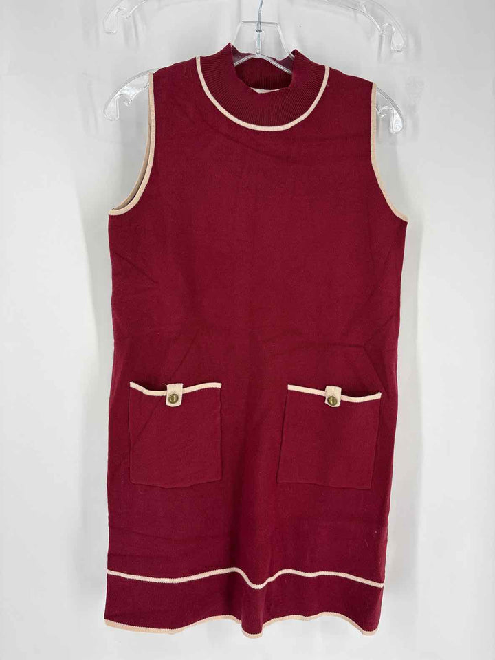 Size S ENTRO Wine Dress