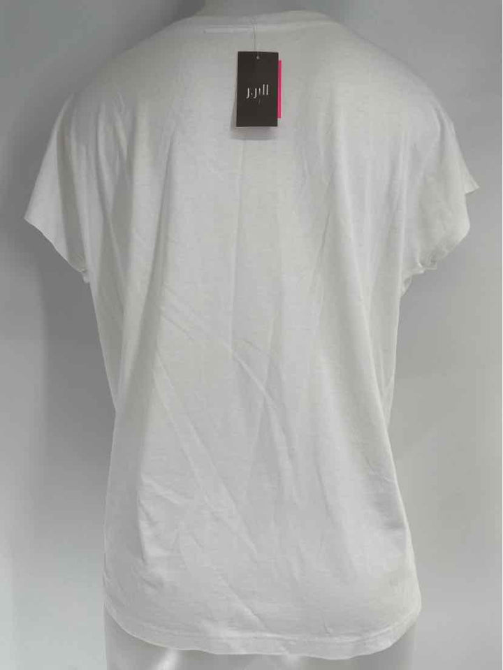 Size M J JILL White Shirt
