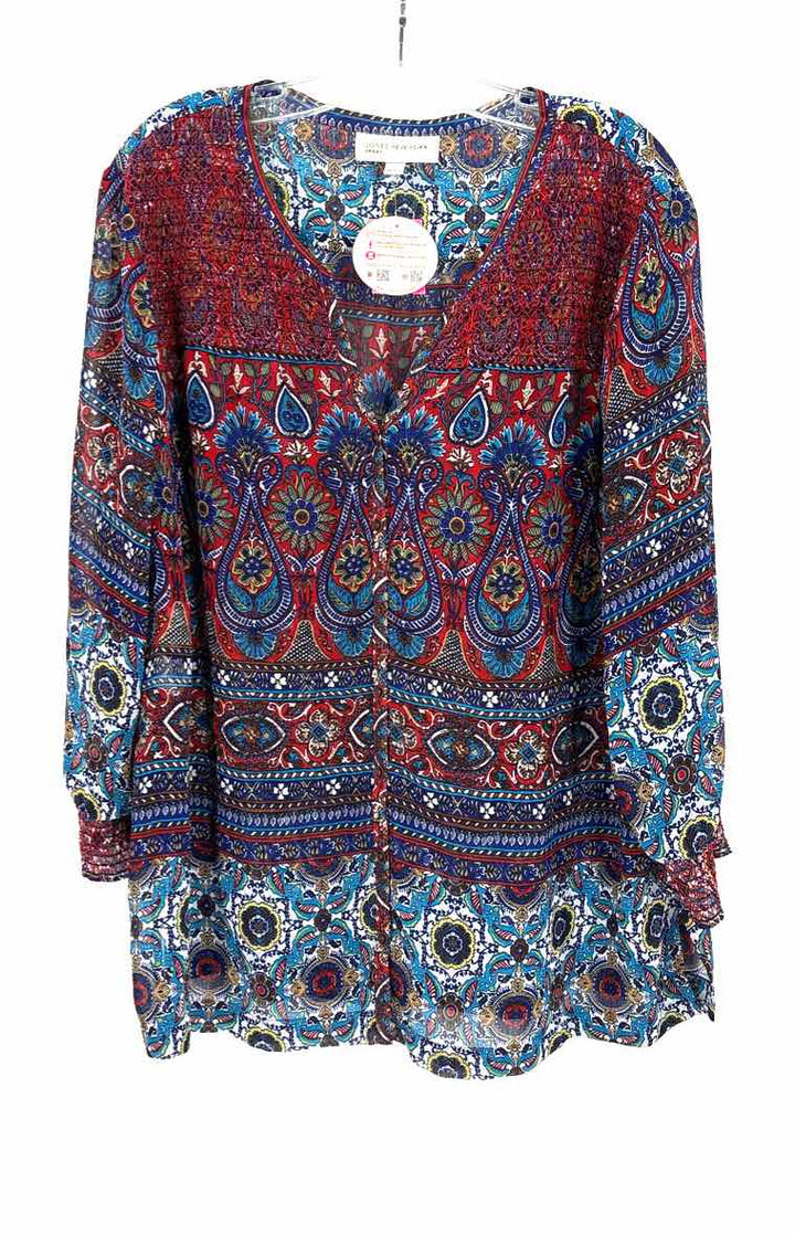 Size XL Jones New York Multi-Color Shirt
