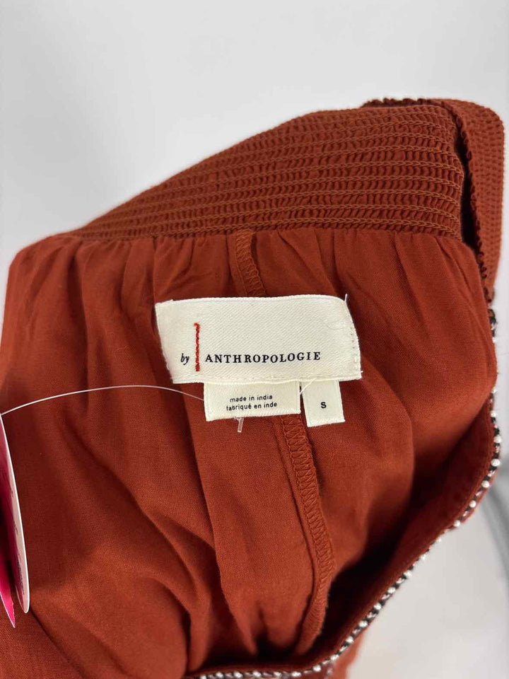 Size S Anthropologie Brown Dress