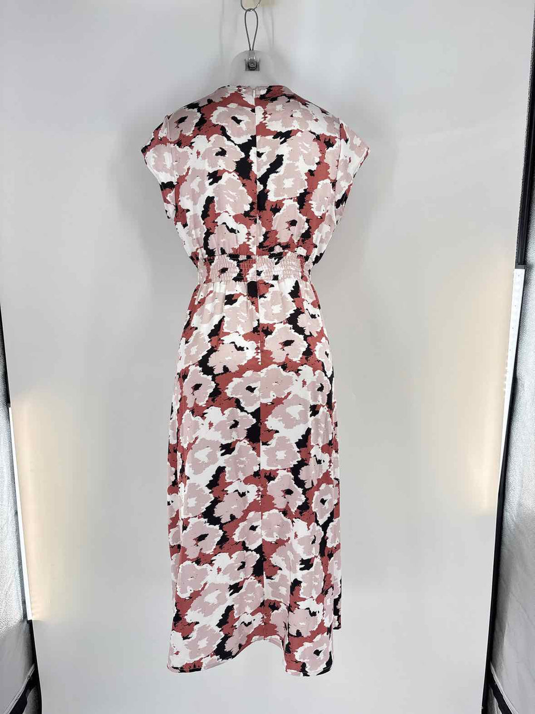 Size L BOHME Brown Sateen Dress