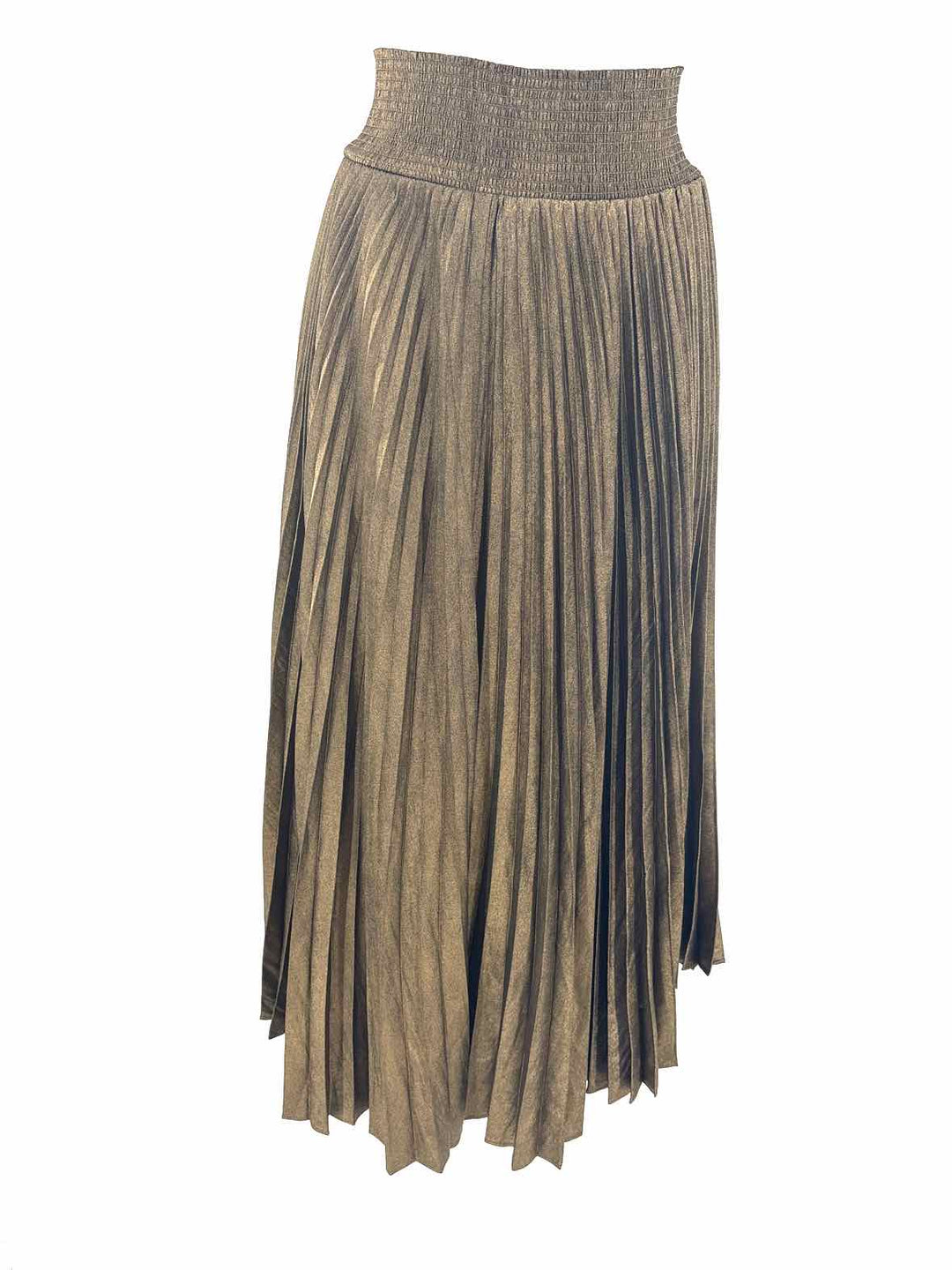 Size S TAHARI Gold Skirt