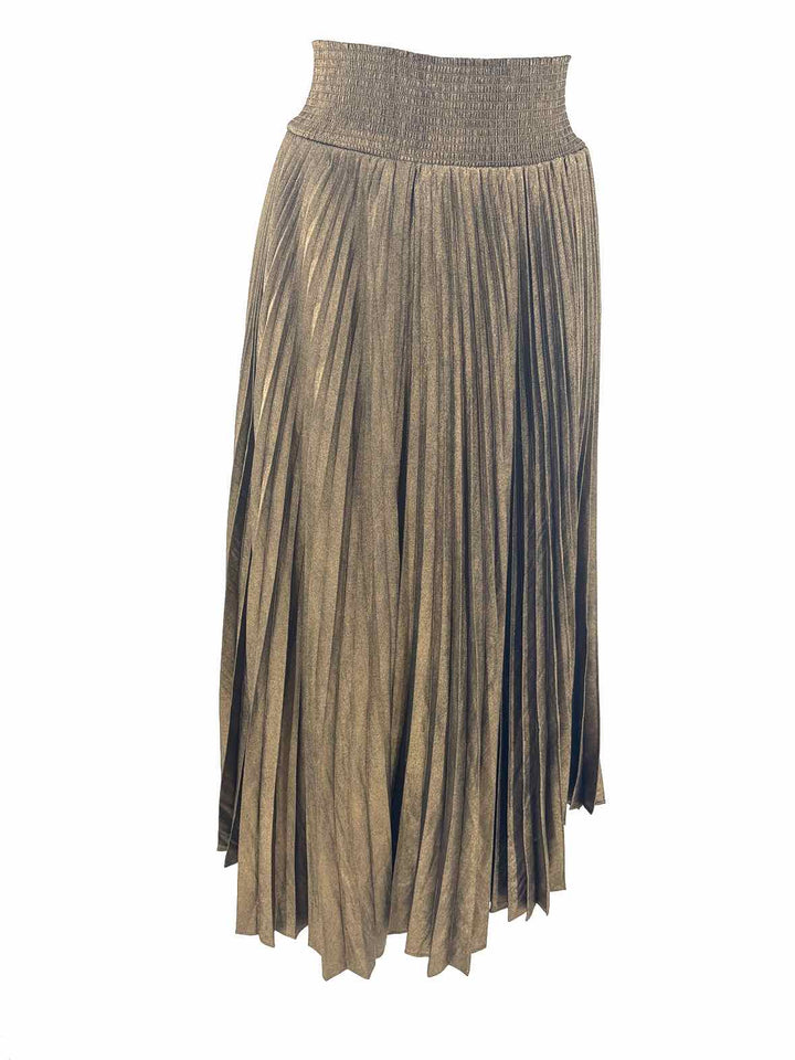 Size S TAHARI Gold Skirt