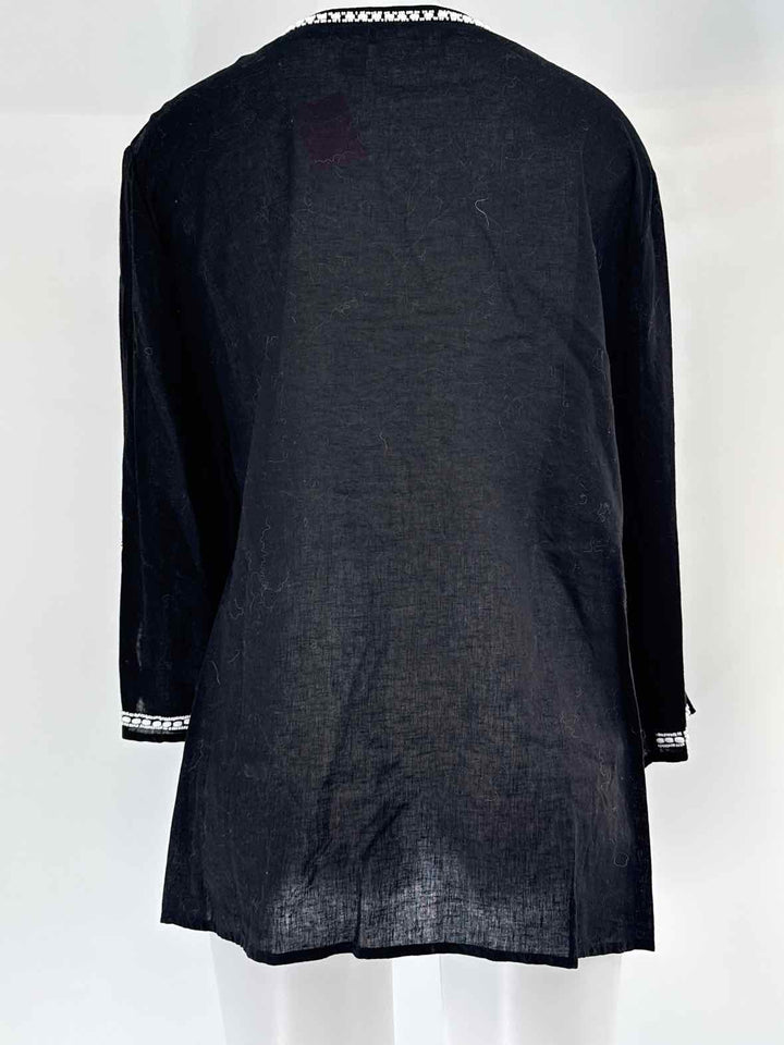 Size XL Chico's Black Shirt