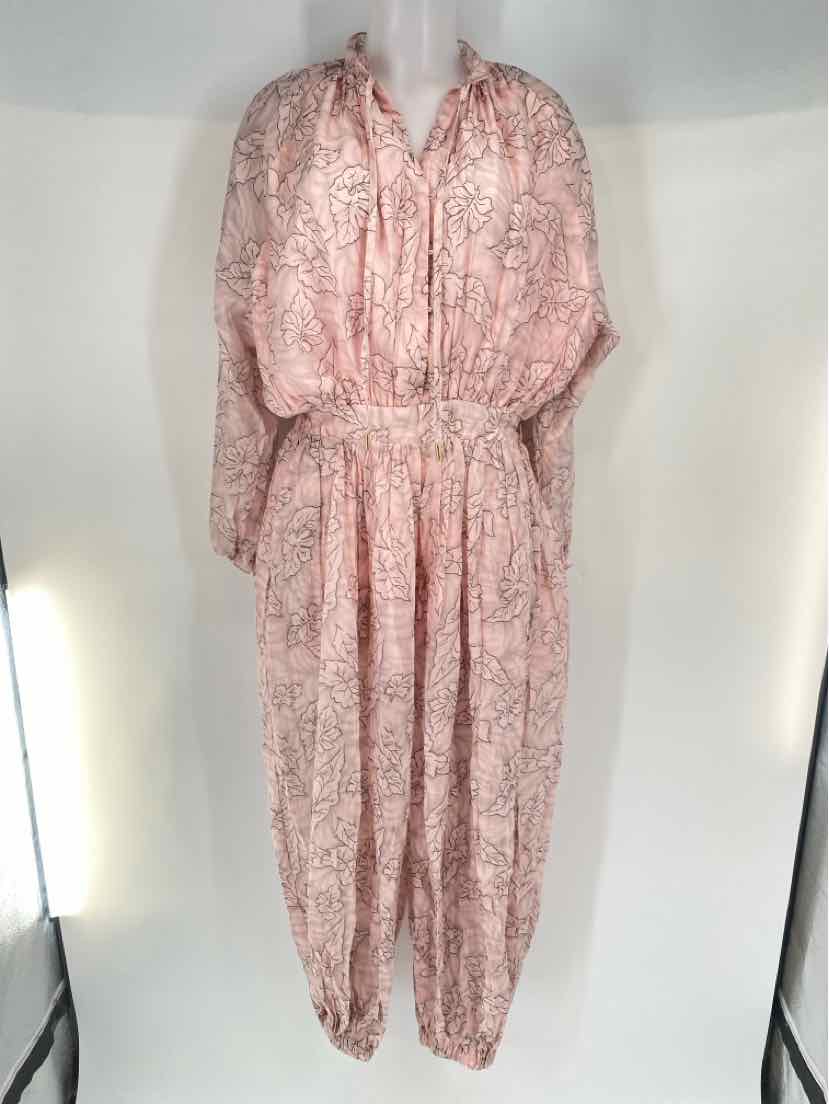 Size M PINK PRINT Dress