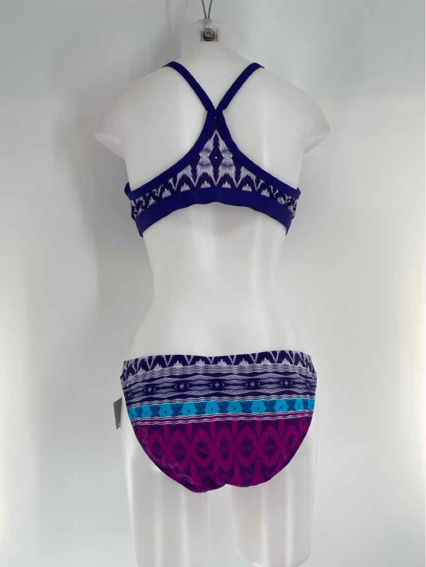 Size L Athleta Blue Swimsuit
