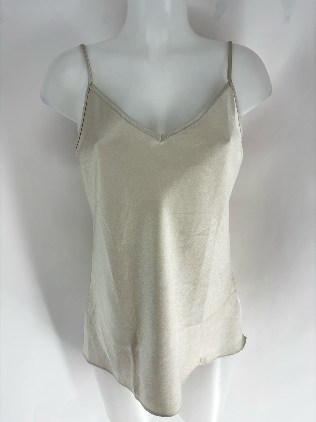 Size 6 REISS Ivory Sateen Shirt