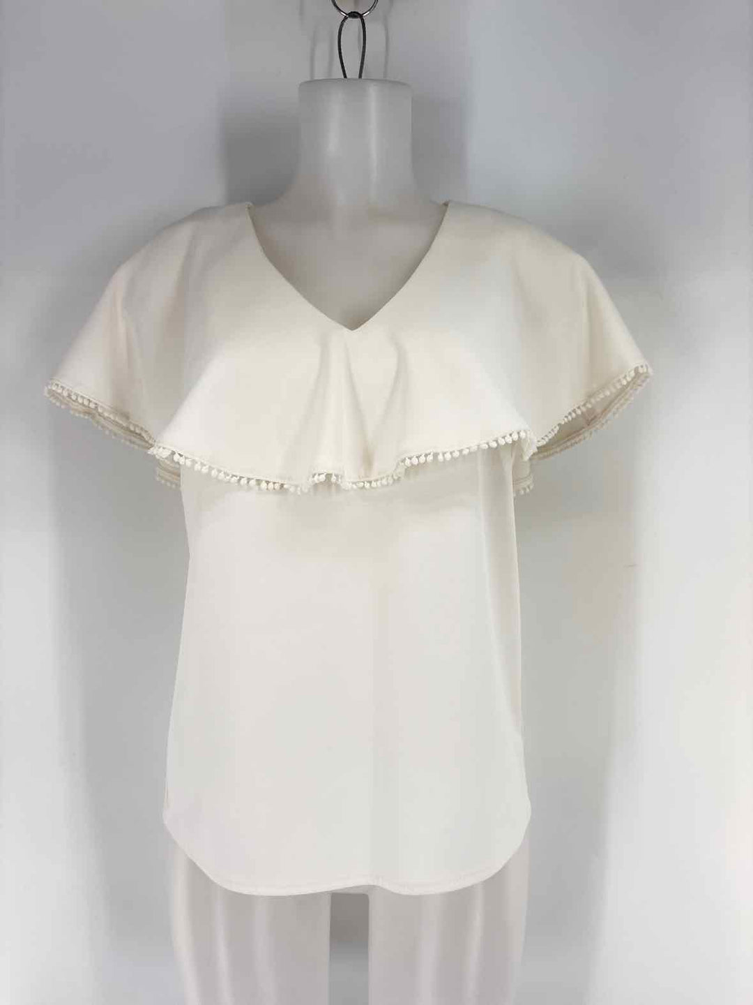 Size S TRINA TURK Ivory Shirt
