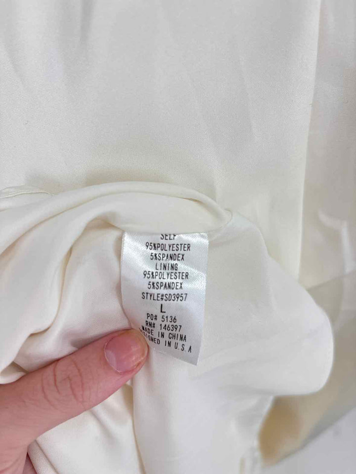 Size L Cream Dress