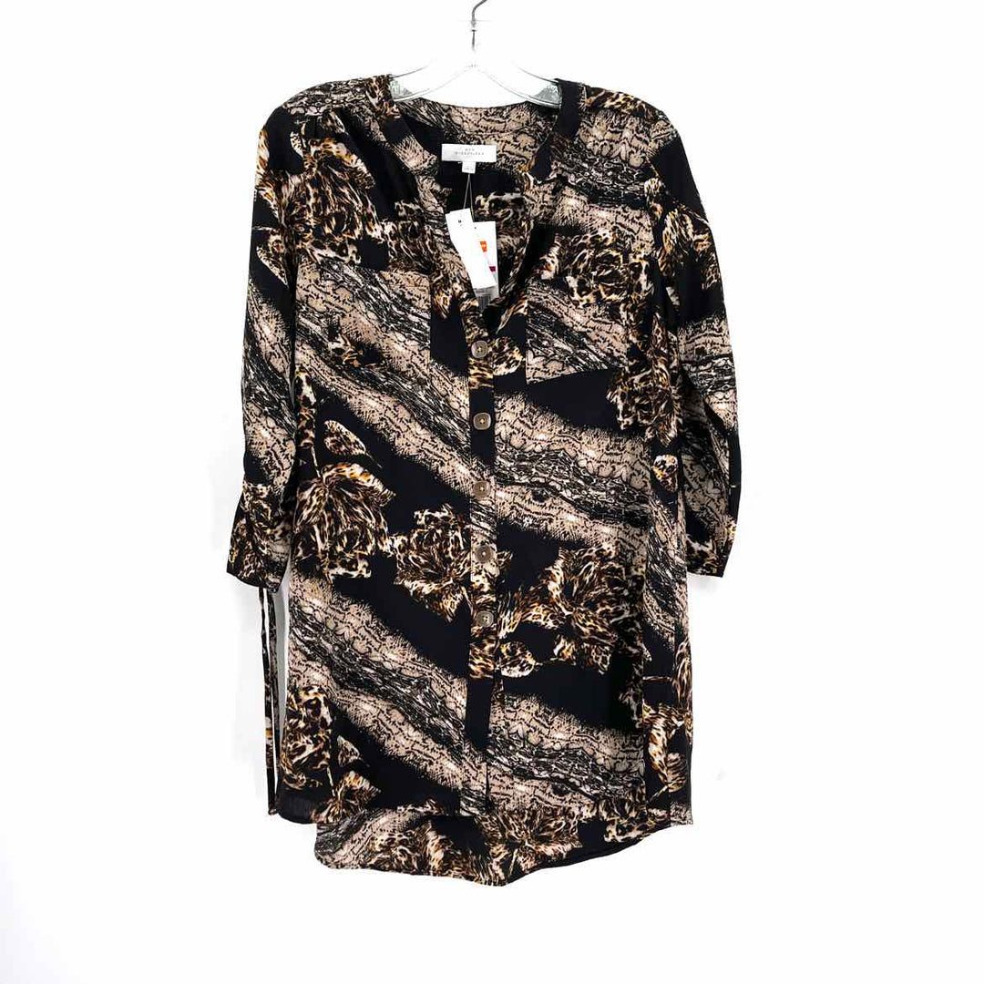 Size S NEW DIRECTION Tan Cardigan