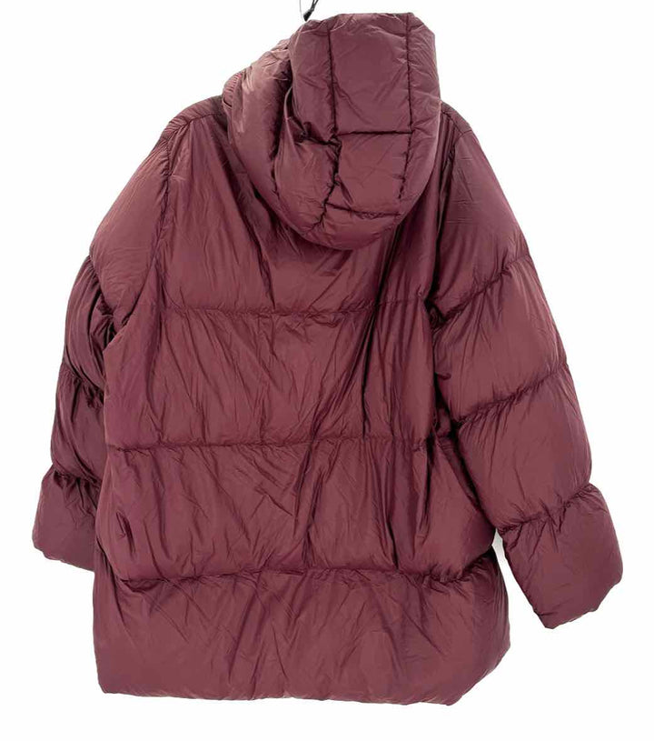 Size XL Banana Republic Burgundy Nylon Coat