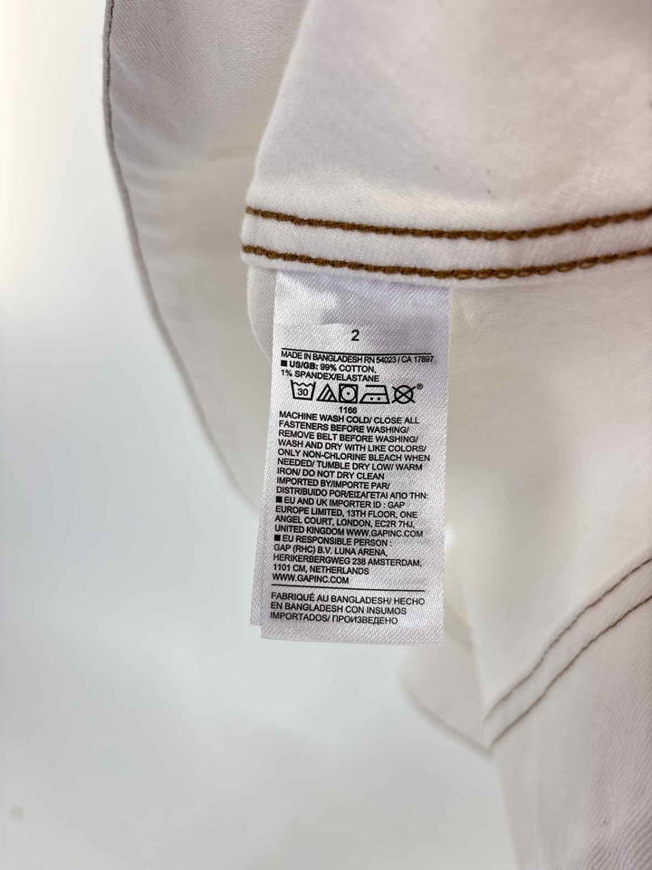 Size XXS Banana Republic White 2 PC Dress