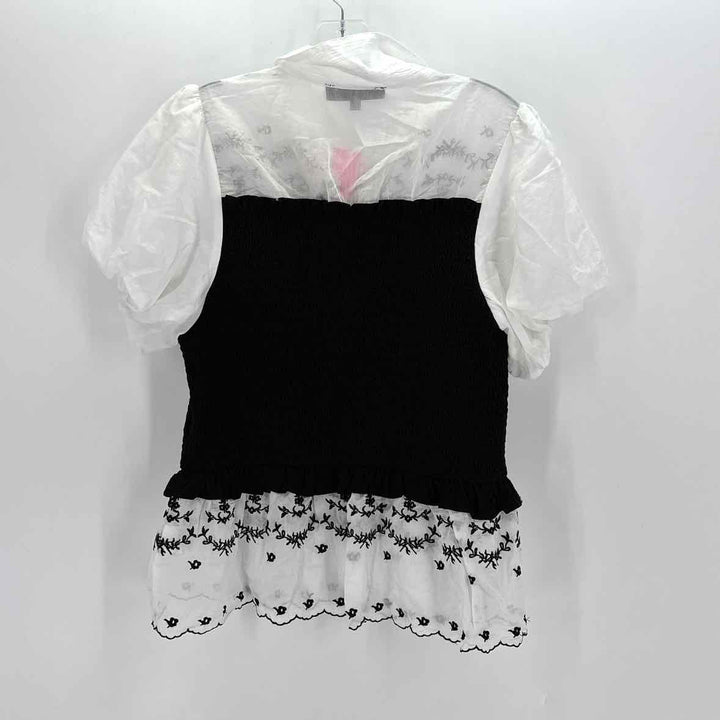 Size L Black/White Shirt