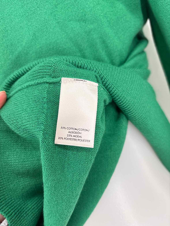 Size M Ann Taylor Green Sweater