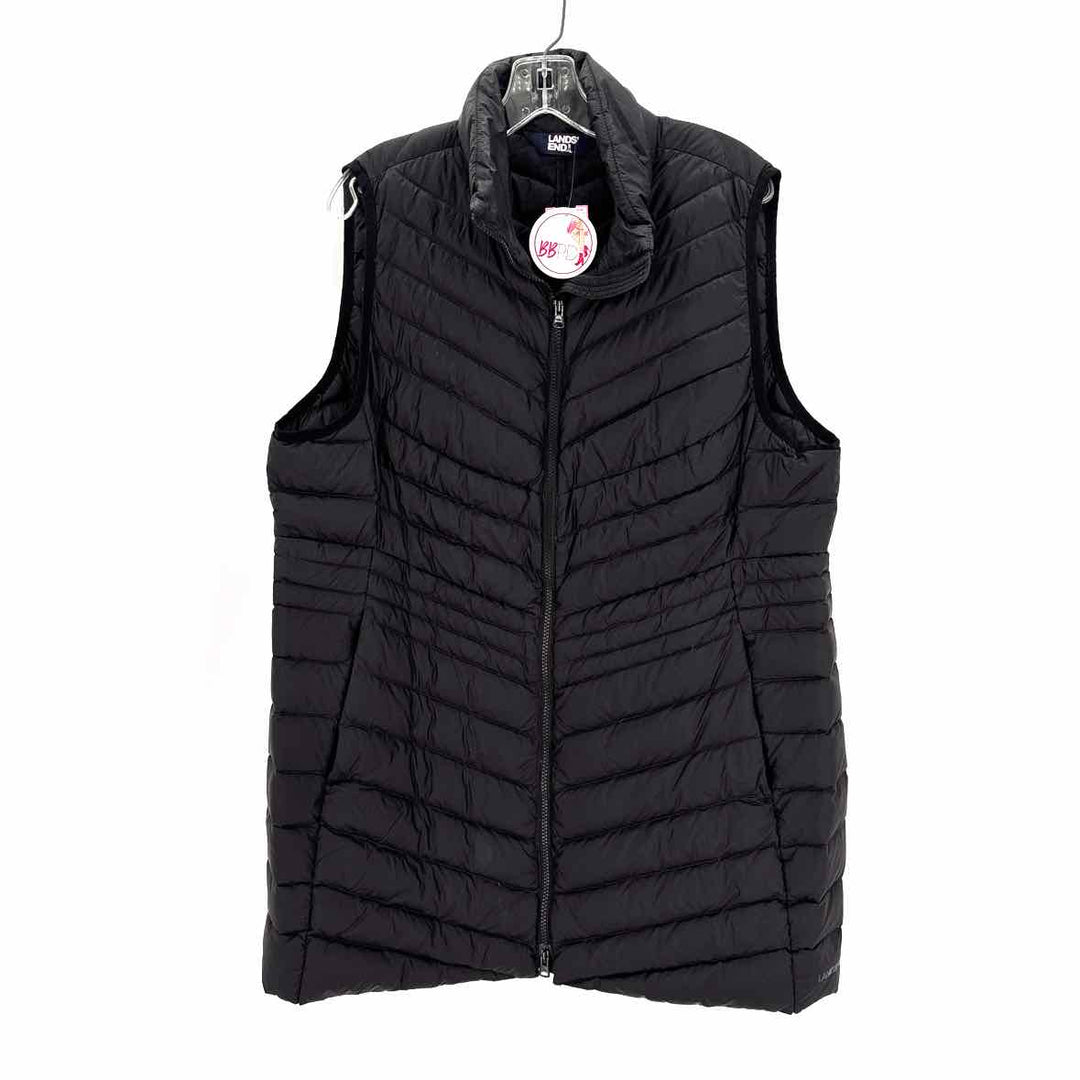 Size 18 LAND END Black Vest