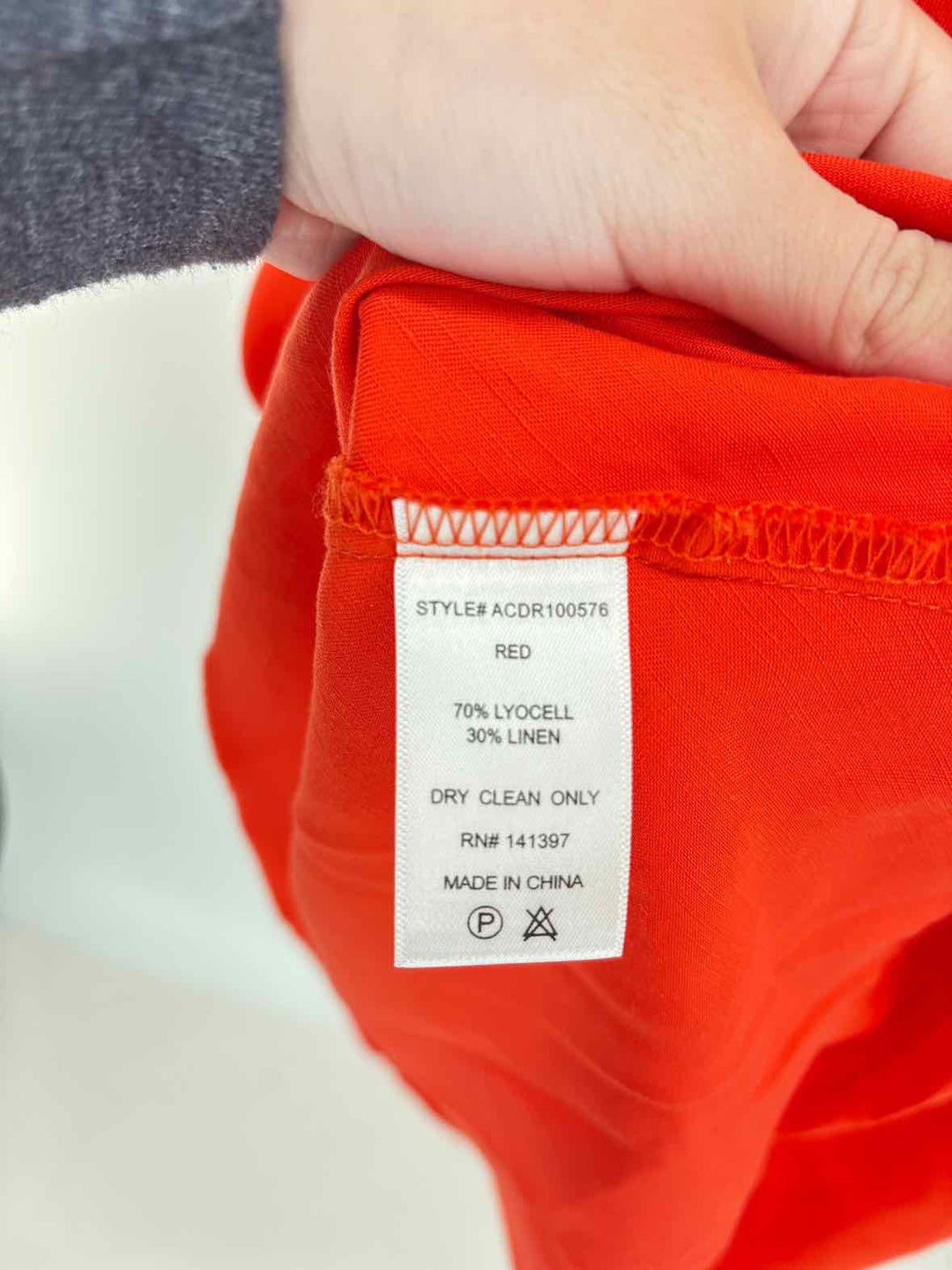 Size S ASTR Orange Dress