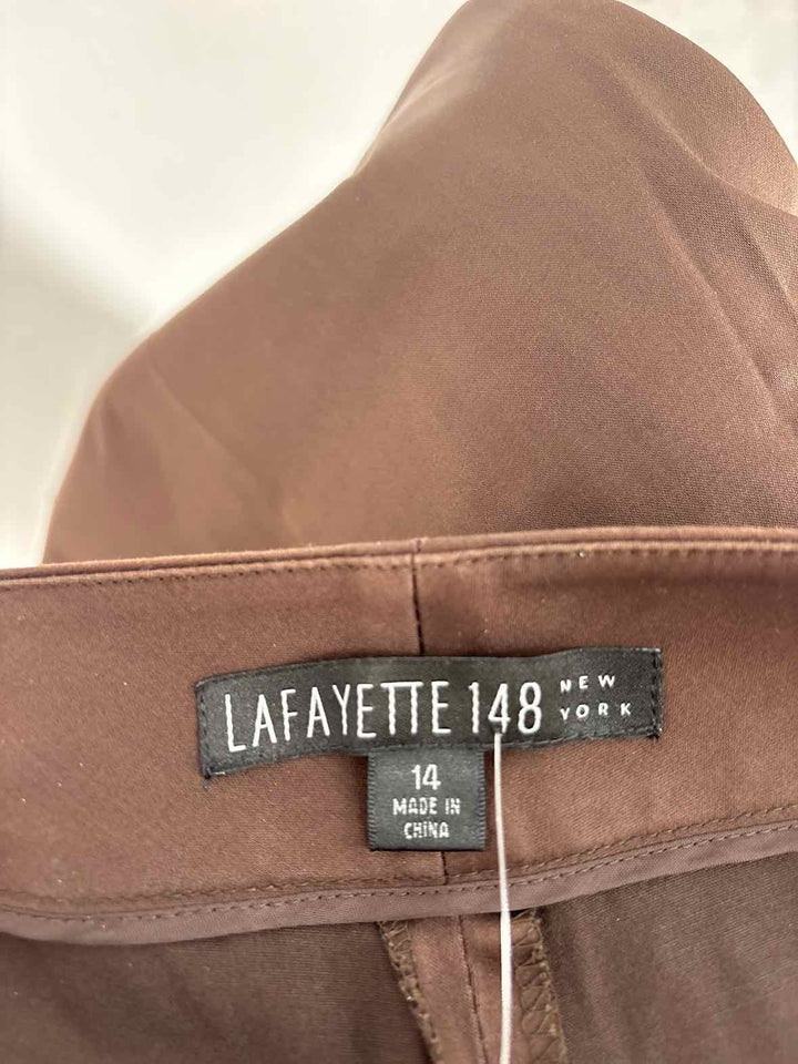 Size 14 LAFAYETTE Brown Pants