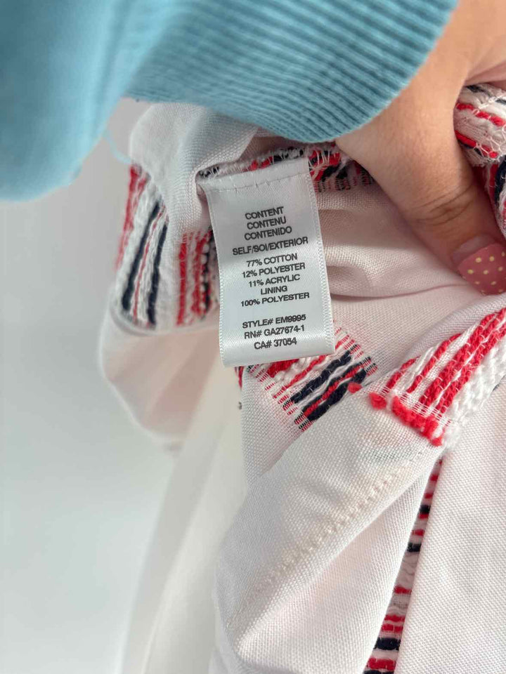 Size 6 EVA FRANCO PINK PRINT Shirt