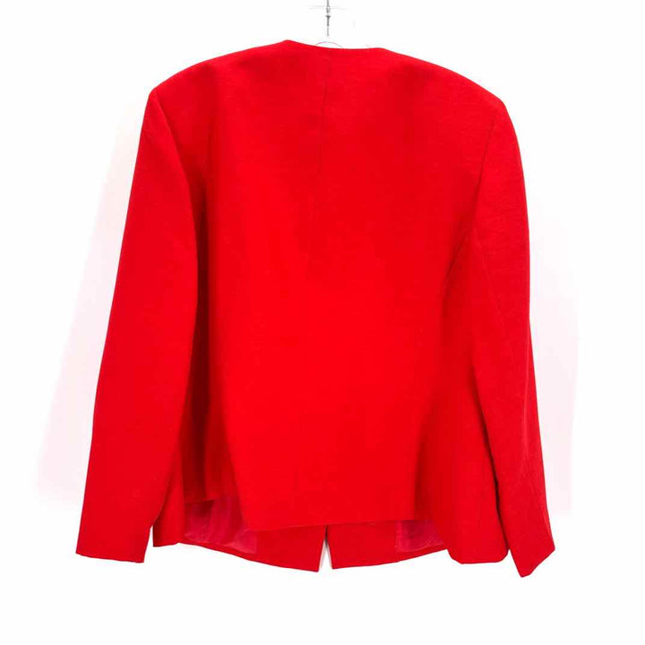 Size 18 LE SUIT Red Jacket