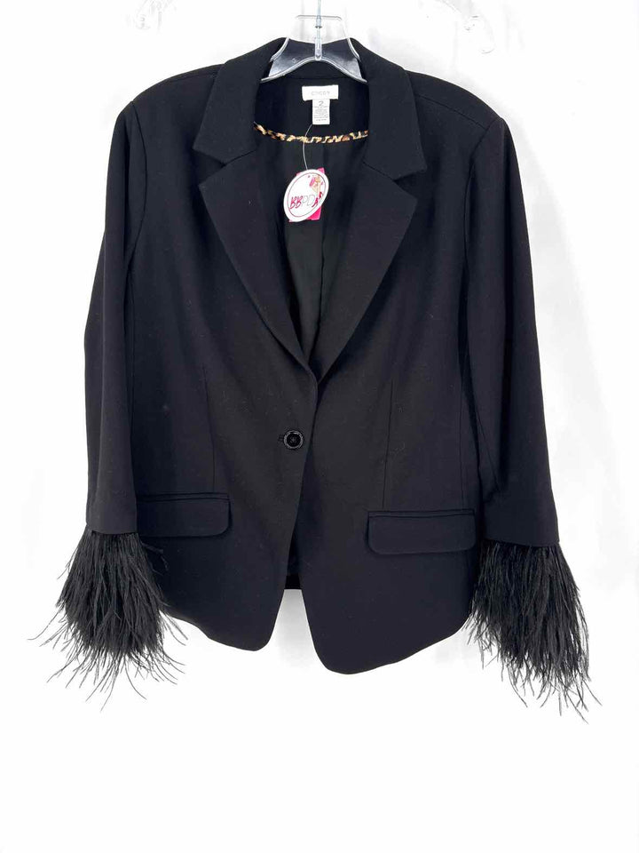 Size L Chico's Black Blazer