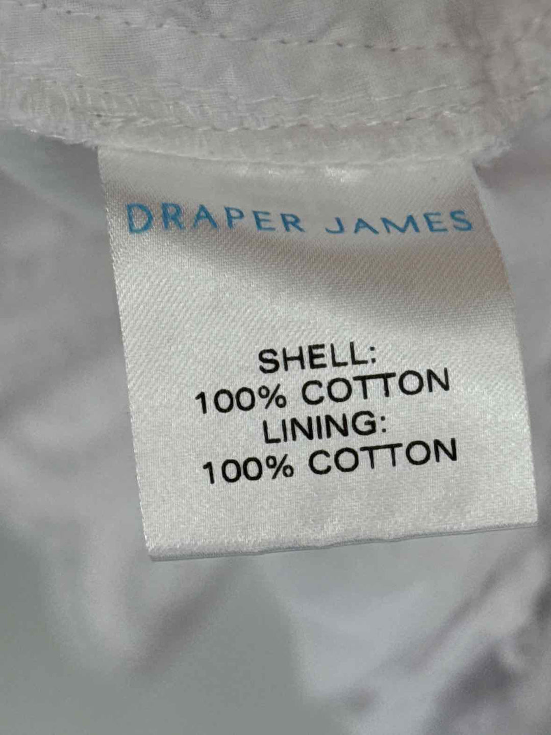 Size 8 DRAPER JAMES White Crochet Shirt