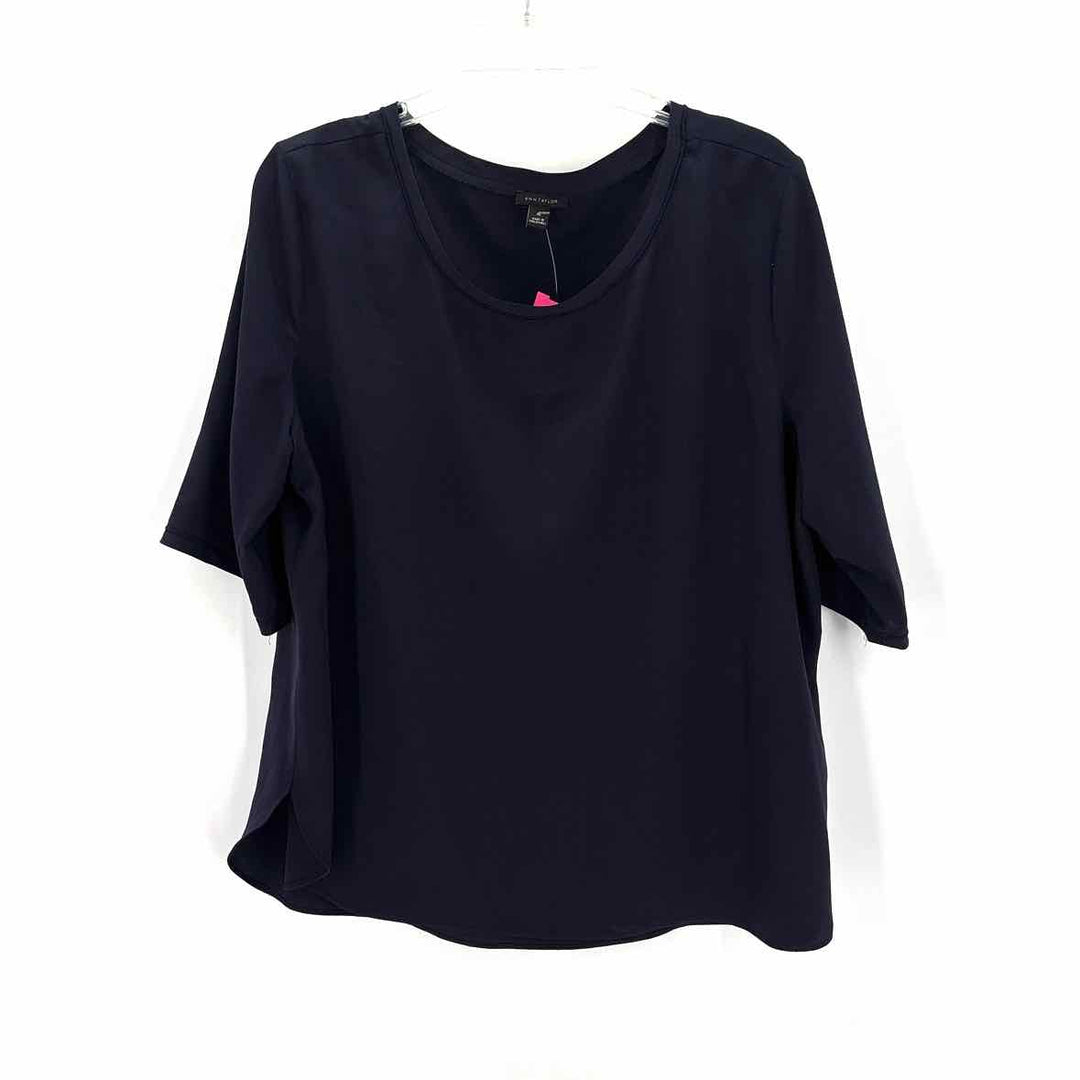 Size XL Ann Taylor Navy Shirt