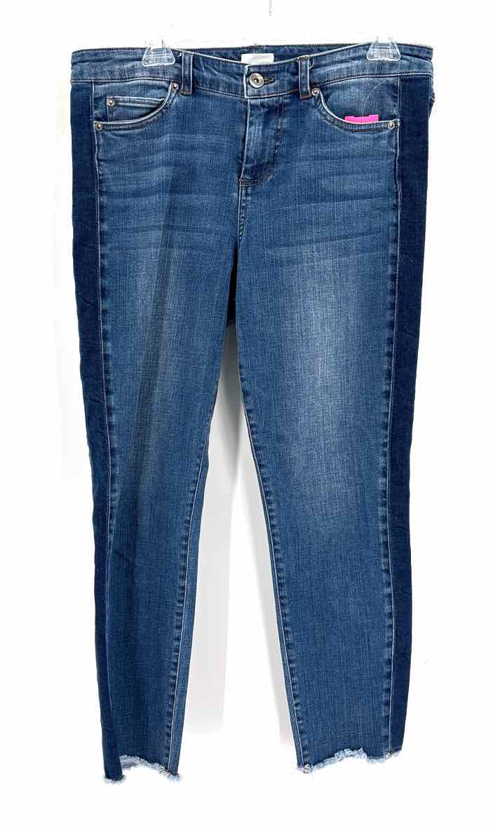 Size 8 ECRU Blue Denim Jeans