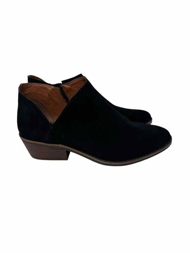 Shoe Size 10 LUCKY Black Suede Boots