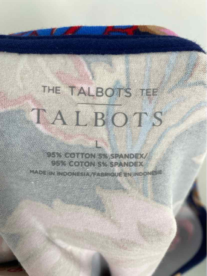 Size L Talbots Navy Shirt