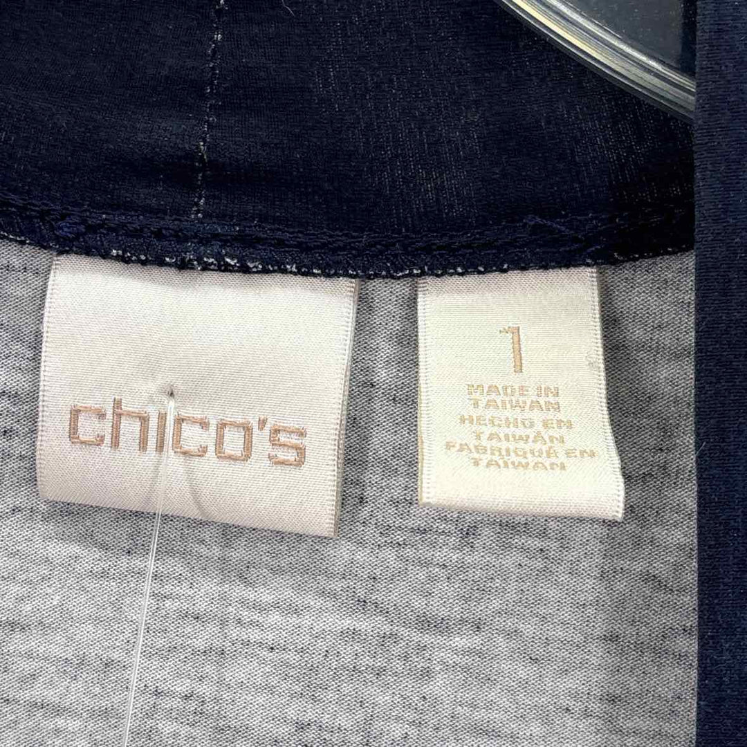 Size M Chico's Navy Shirt