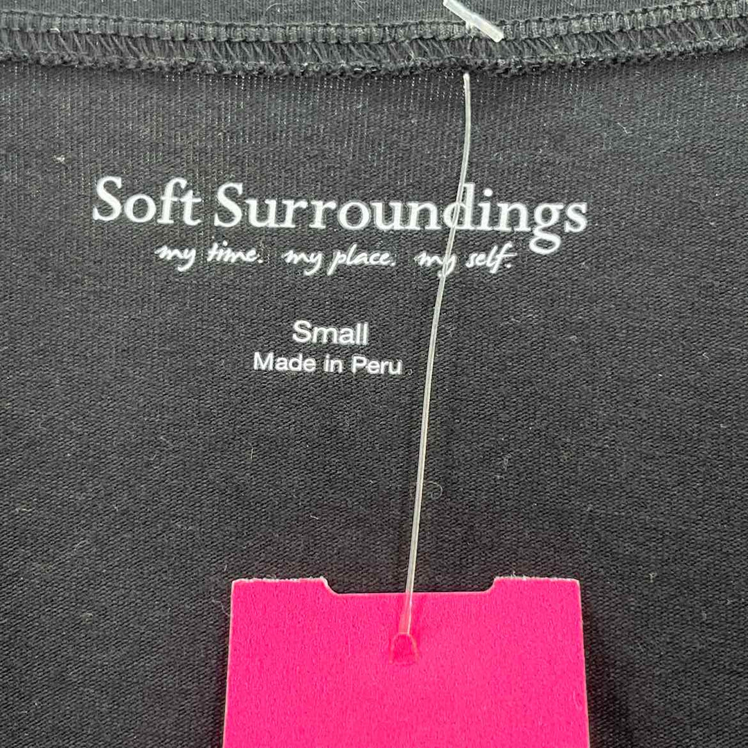 Size S SOFT SURROUNDINGS Black Shirt