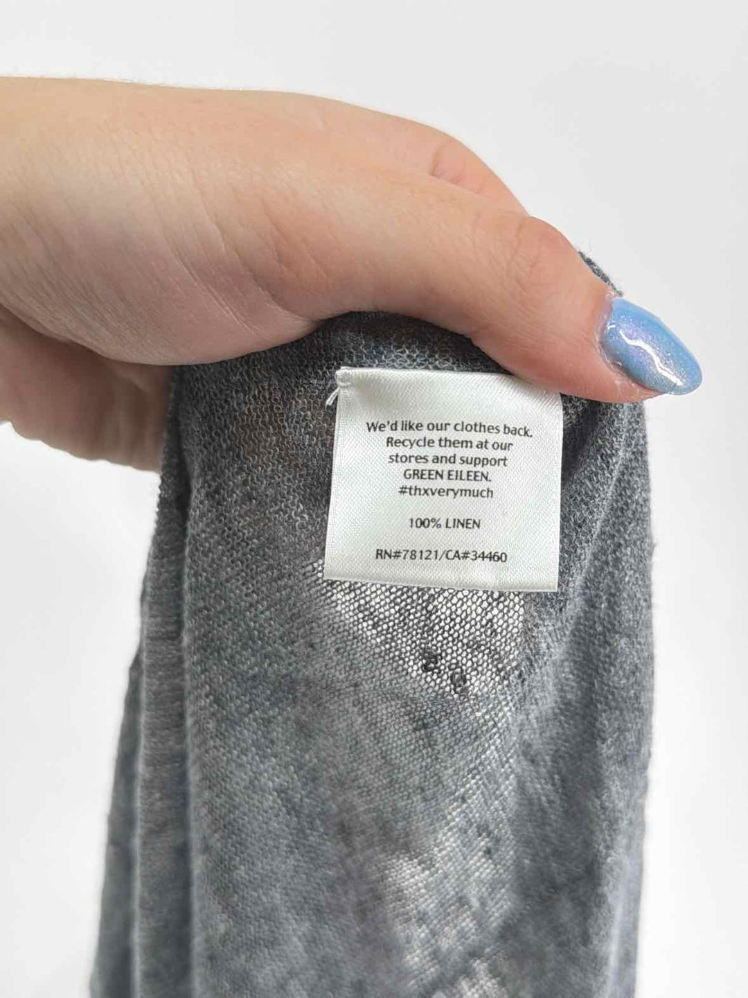 Size M Eileen Fisher Gray Sweater