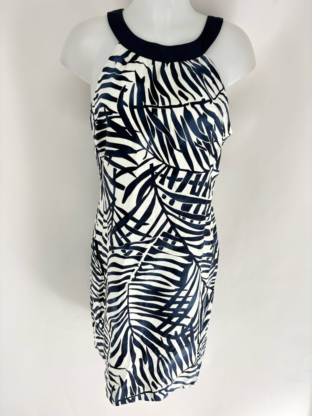 Size 10 Vineyard Vines Blue Print Dress