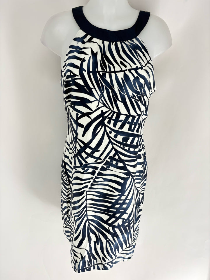 Size 10 Vineyard Vines Blue Print Dress