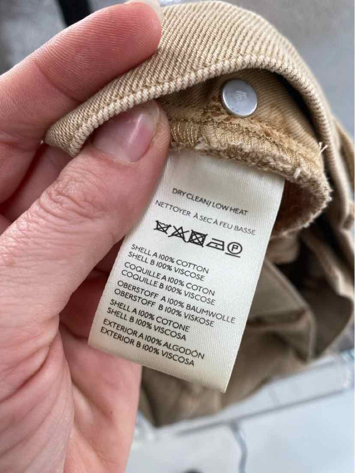 Size 6 Pilcro &amp; the Letterpress Tan Skirt