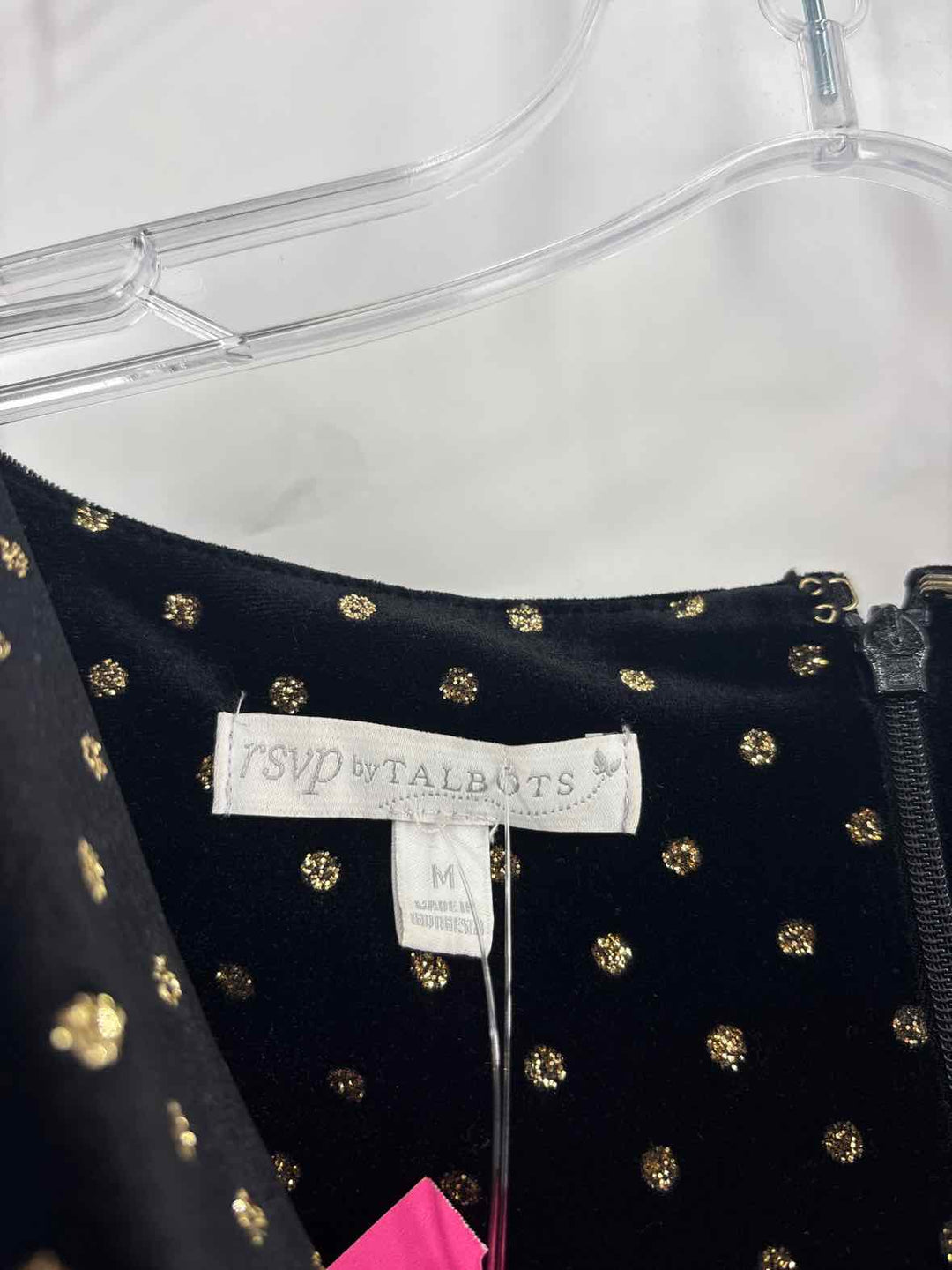 Size M Talbots Black Dress