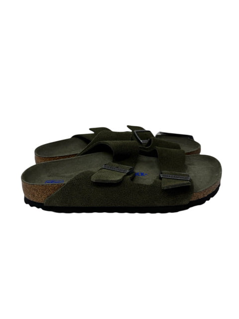 Shoe Size 39 Birkenstock Green Suede Sandals