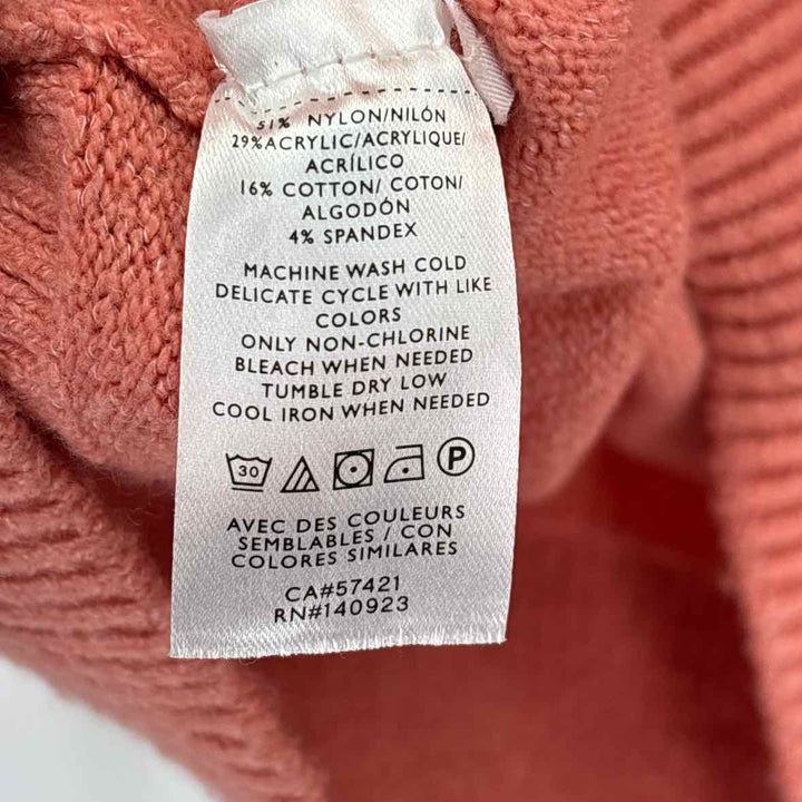 Size XS LOFT Peach Sweater