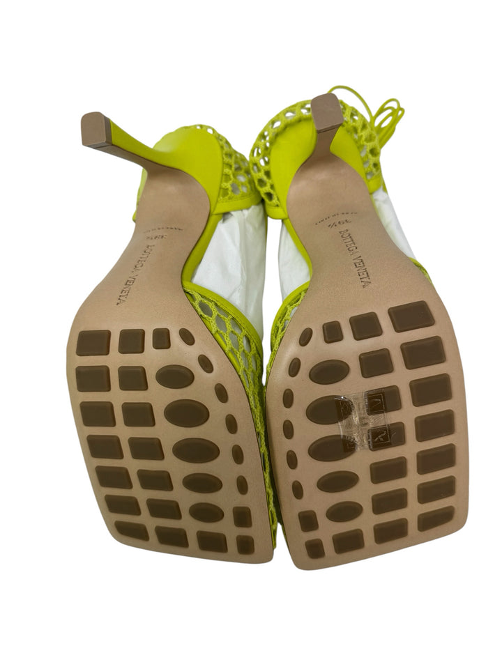 Shoe Size 39.5 BOTTEGA Lime Green Luxury - Sandals