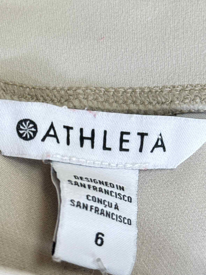Size 6 Athleta Tan Pants