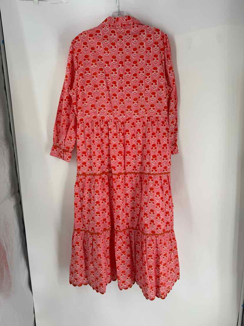 Size L PINK PRINT Dress